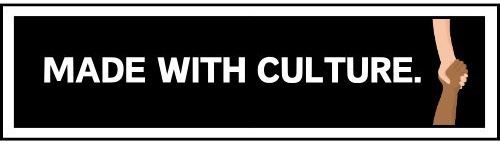 Made With Culture academic brand-concept logo, with linked hands